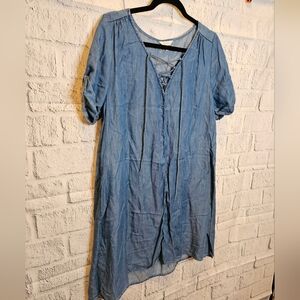 LUCKY BRAND jean like dress